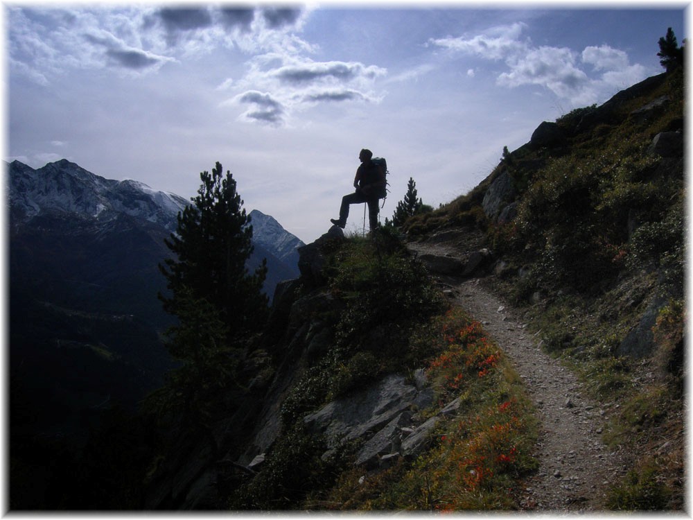 Wandern hochalpin - Schweiz